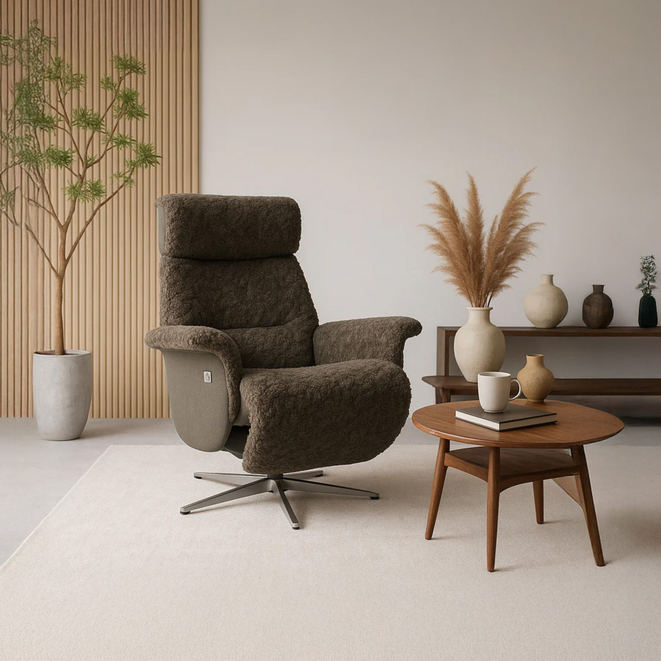 Fårskinnsfåtöljer