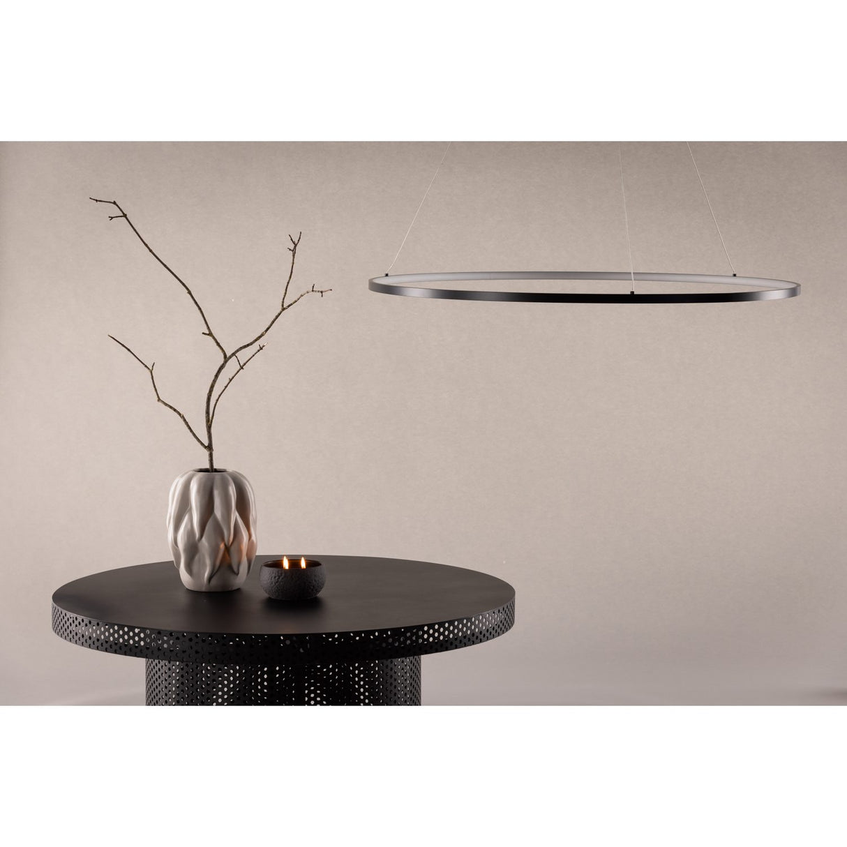 Rödäng x Josefin Lustig Taklampa Svart, 100x2