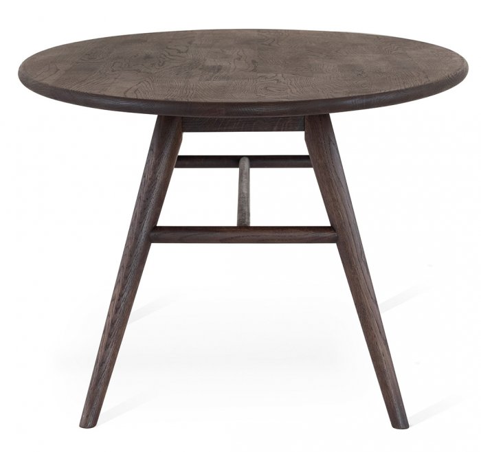 Löderup Soffbord Ellips 140x70 cm Rökbetsad Ek