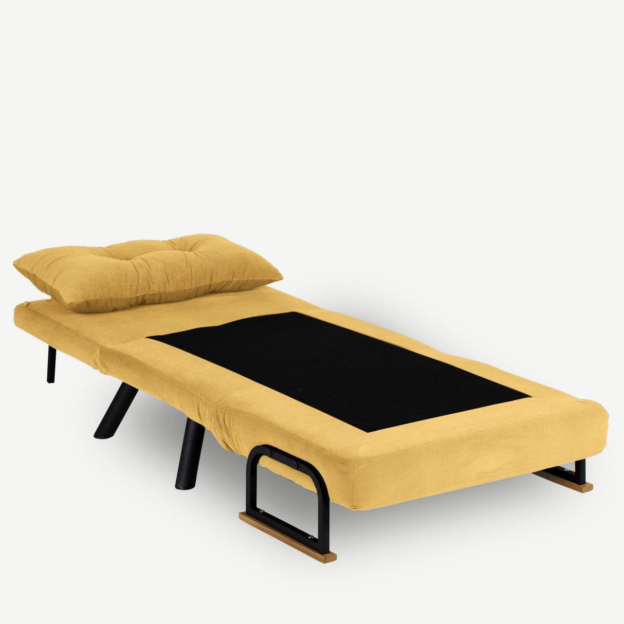 Freetown Single (26 x 120 x 60 cm) 1-sits bäddsoffa Senap