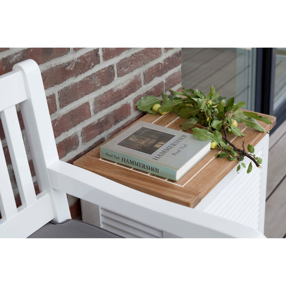 Liten Tvättkorg Vit