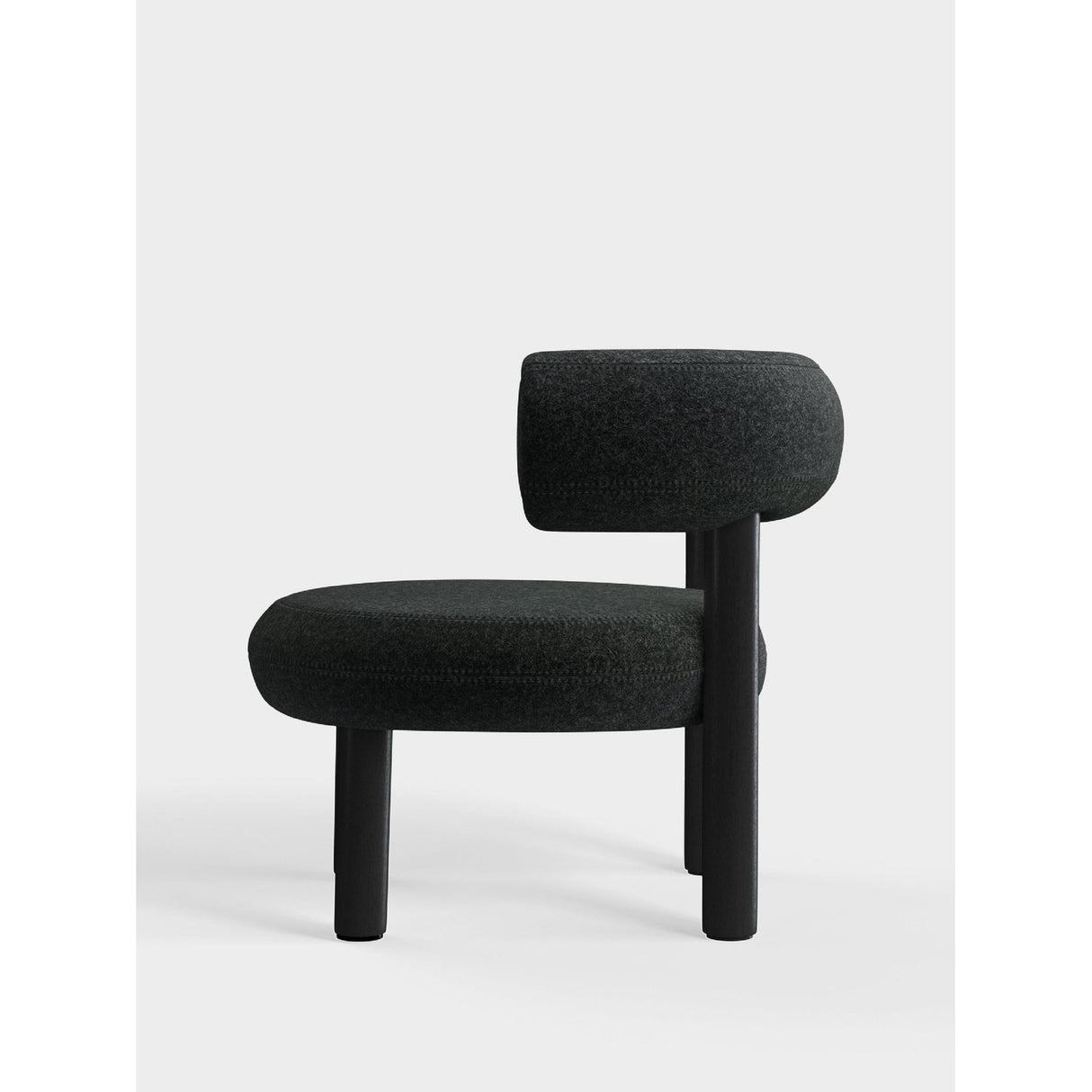 Fat Loungestol Divina Melange Dark Grey BLW