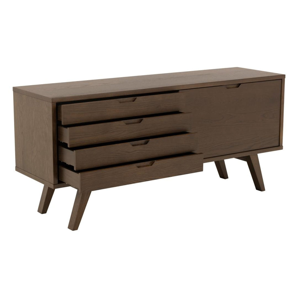 Arendal Sideboard 160x45 cm Rökt Ek