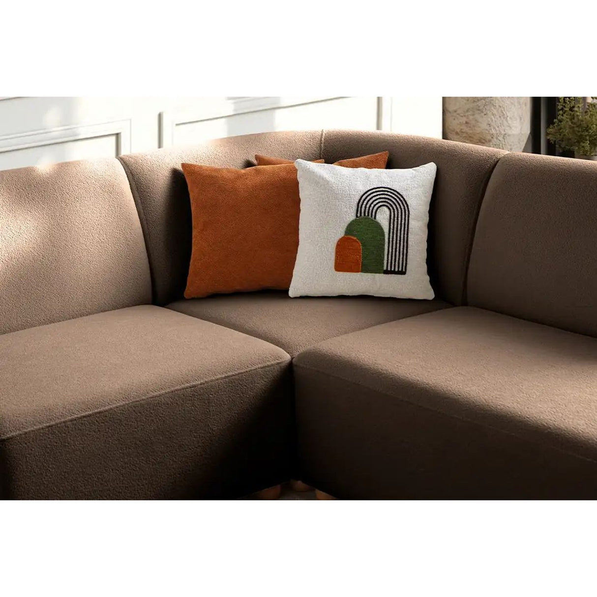 Zin Divansoffa Brun, Höger