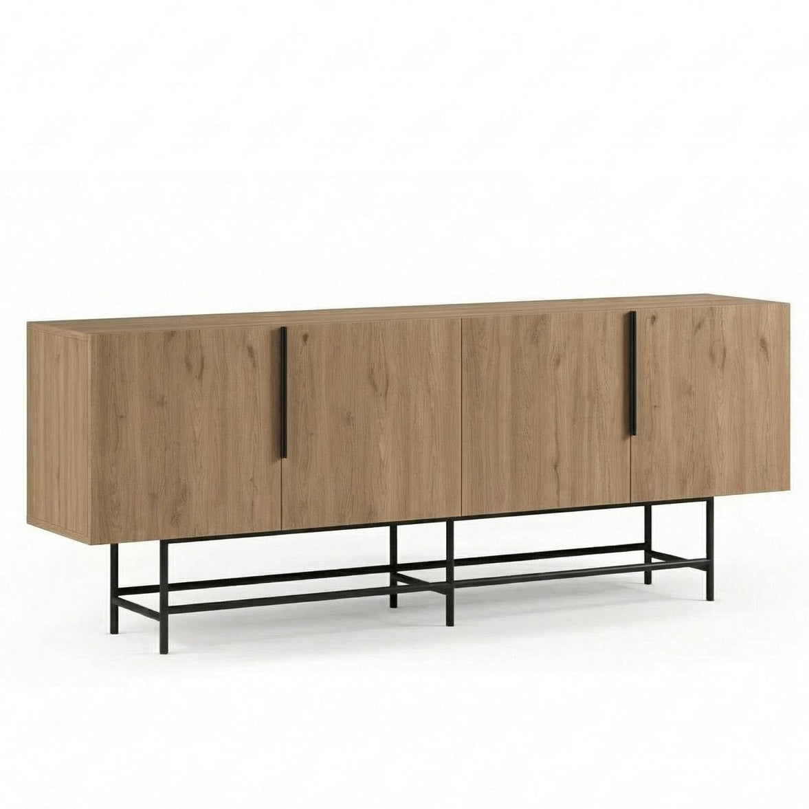 Edinburgh Sideboard Naturlig ek / Svart