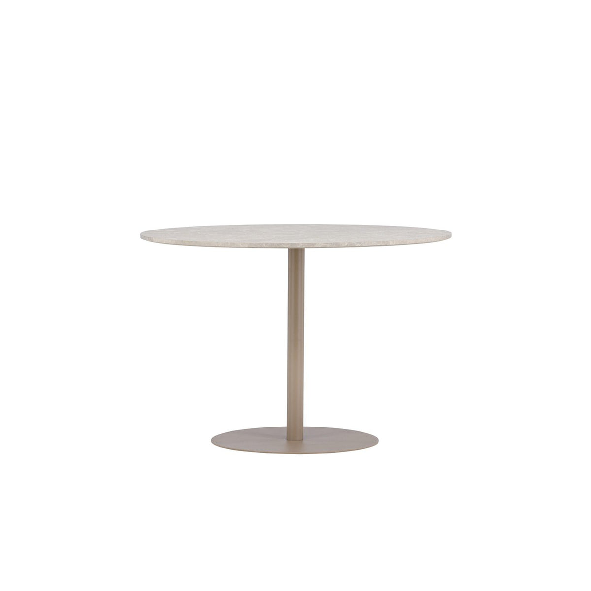 Lycke Runt matbord Beige, 110