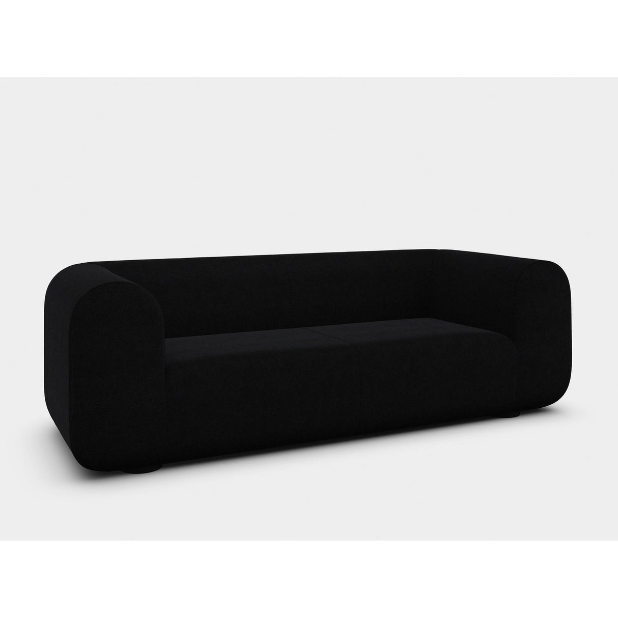 Plump 3-sitssoffa Hallingdal 65 Black BL