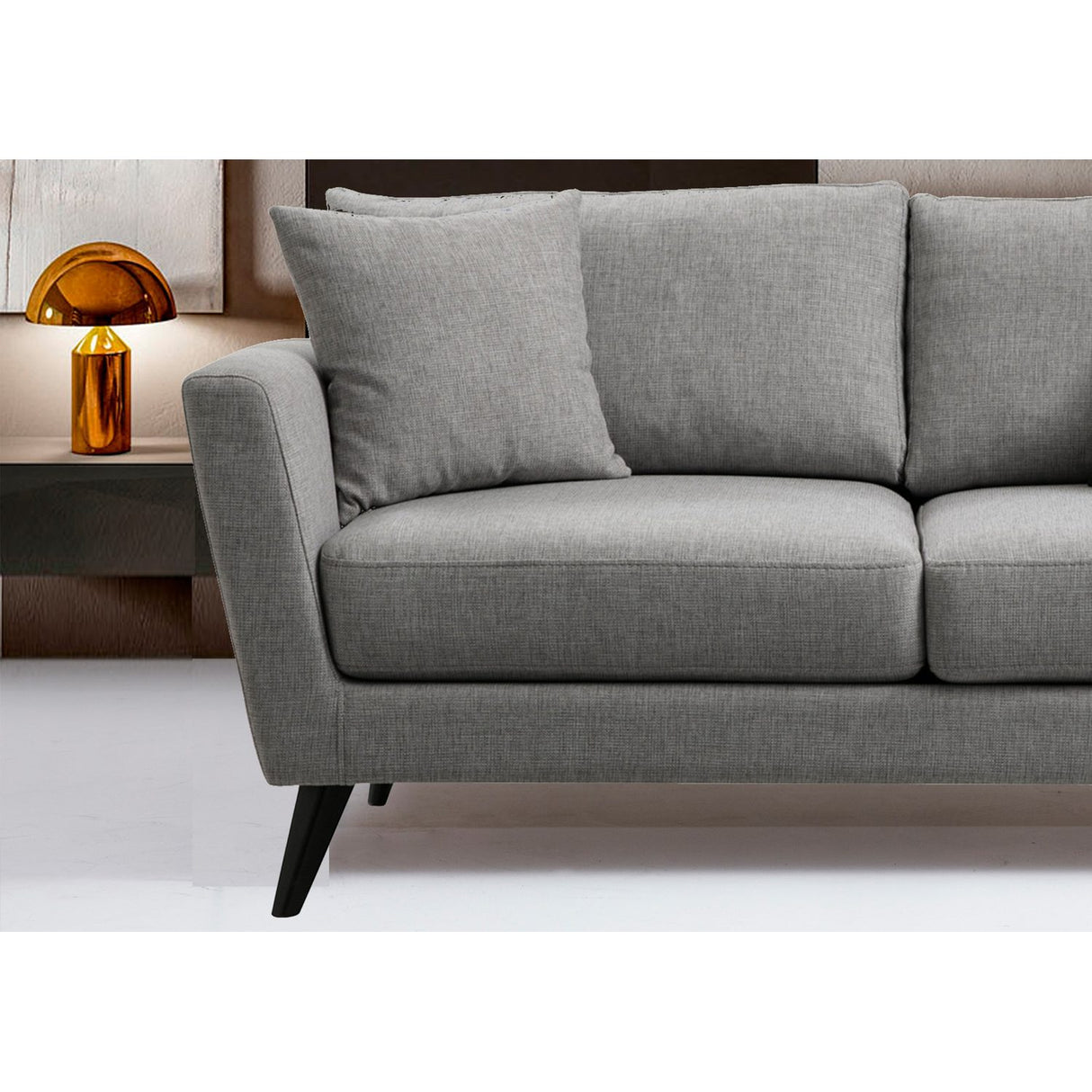 Zanzibar 2-sits (170 x 94 x 88 cm) Grå 2-sitssoffa