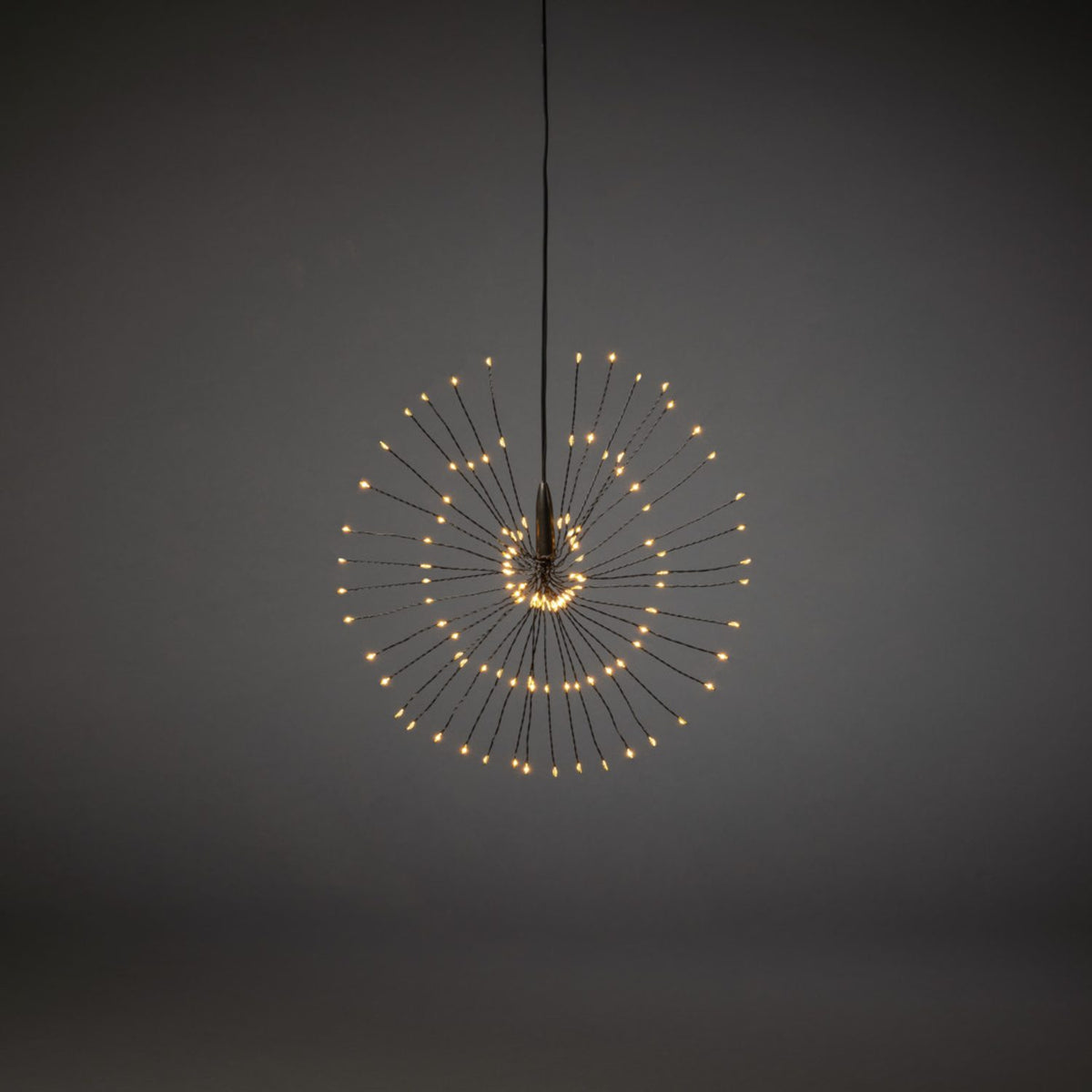 120 amber micro-LED svart kabel Ljusdekoration Inne 25 cm