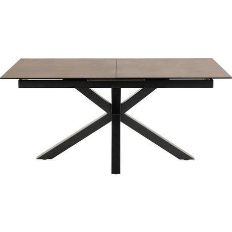 Verdun Matbord 90x168-210 cm Rostbrun Lemco