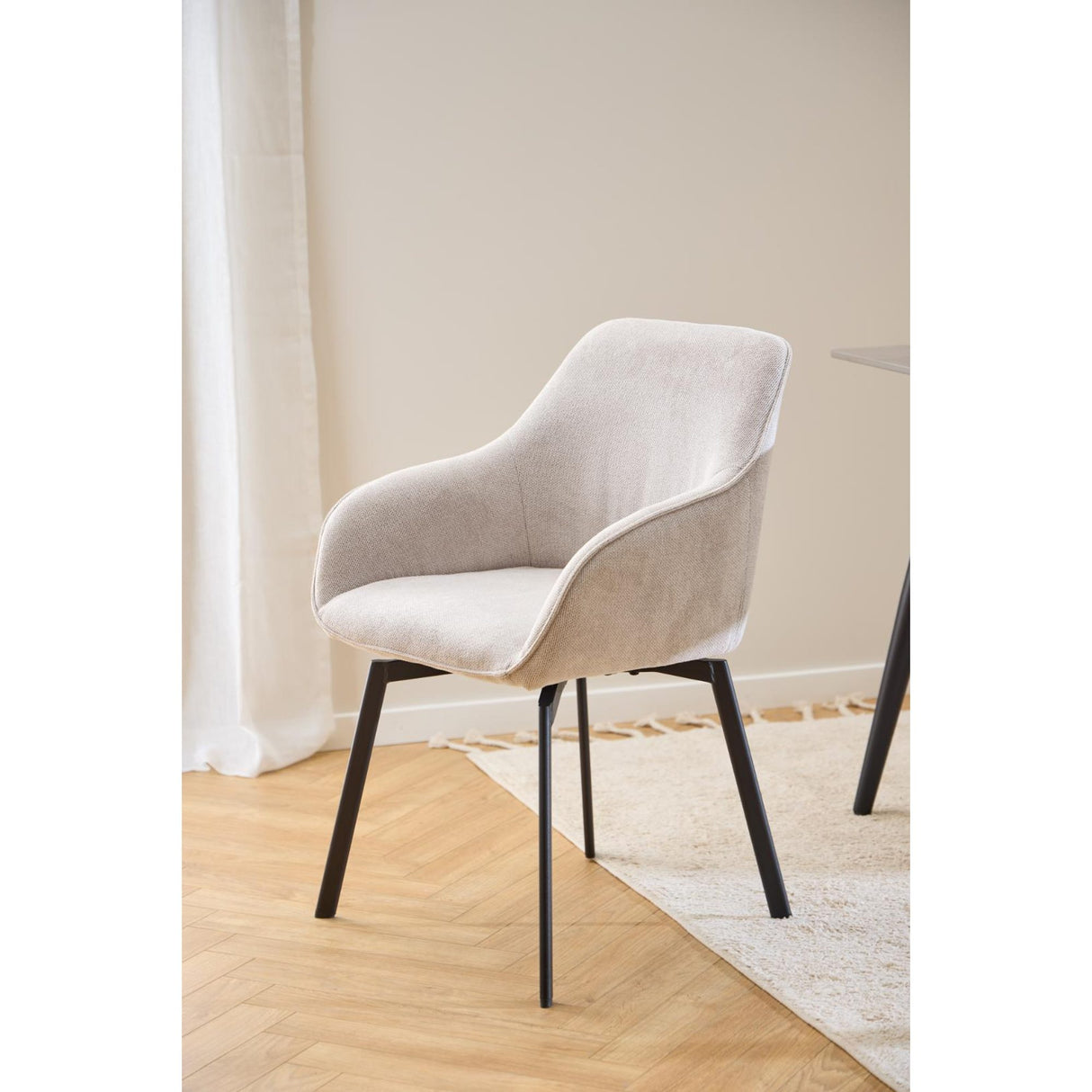 Misou Karmstol Caso tyg Beige