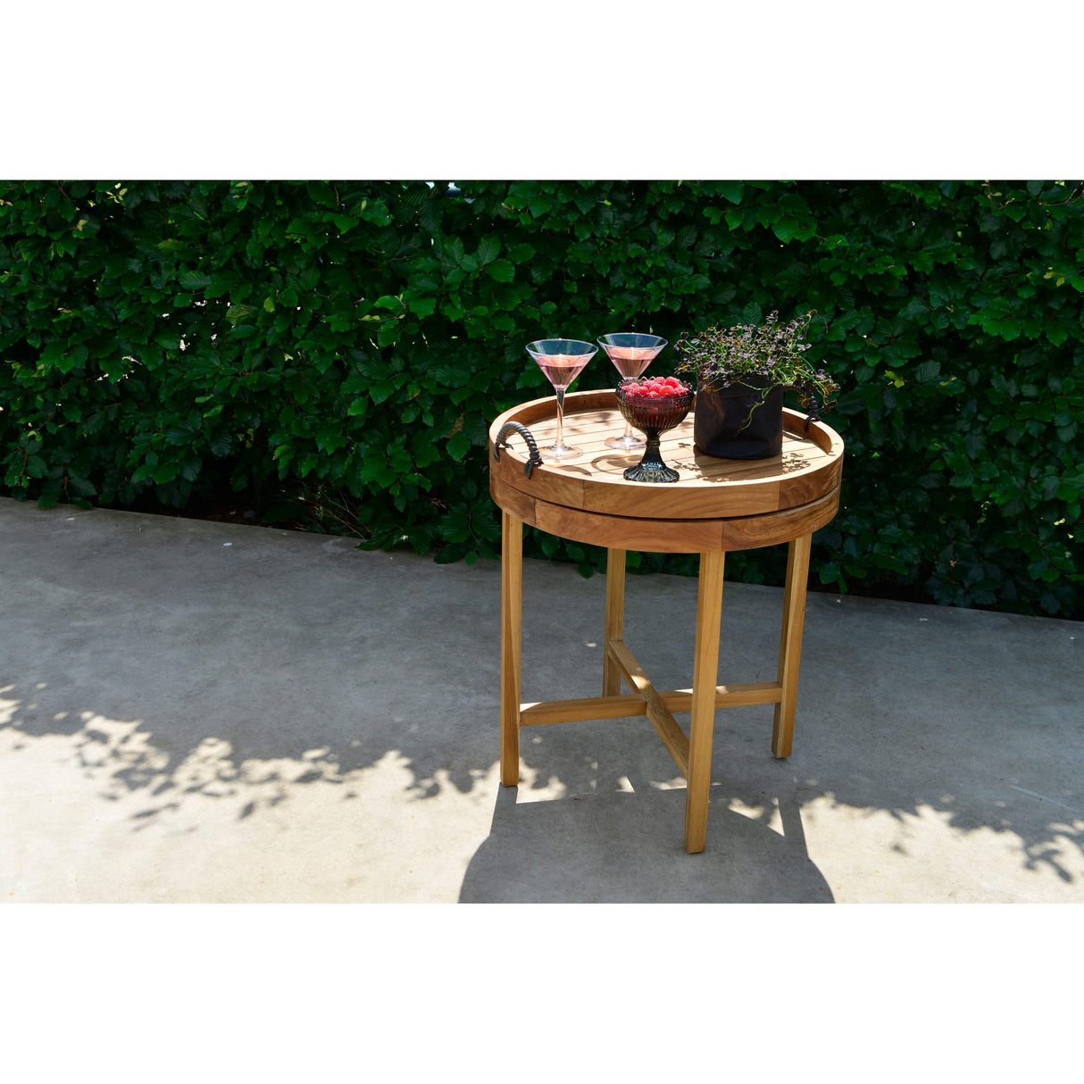 Himmelsnäs Brickbord Ø60 cm Brun