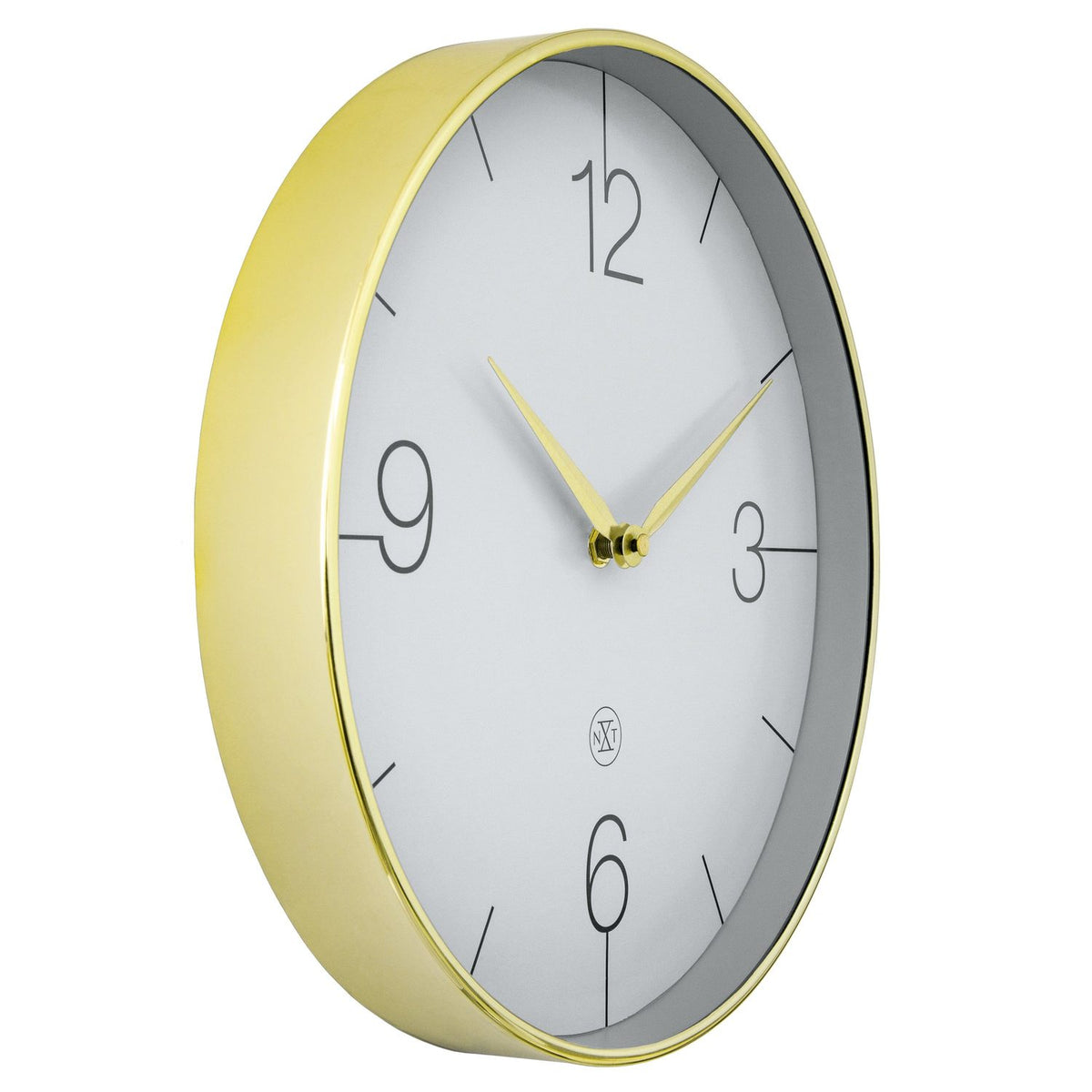 Finesse nxt 30,5 cm /grå Väggklocka Guld