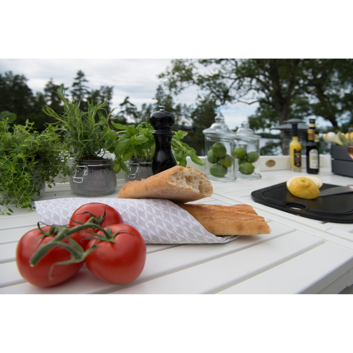 Läckö Arbetsbänk Vit