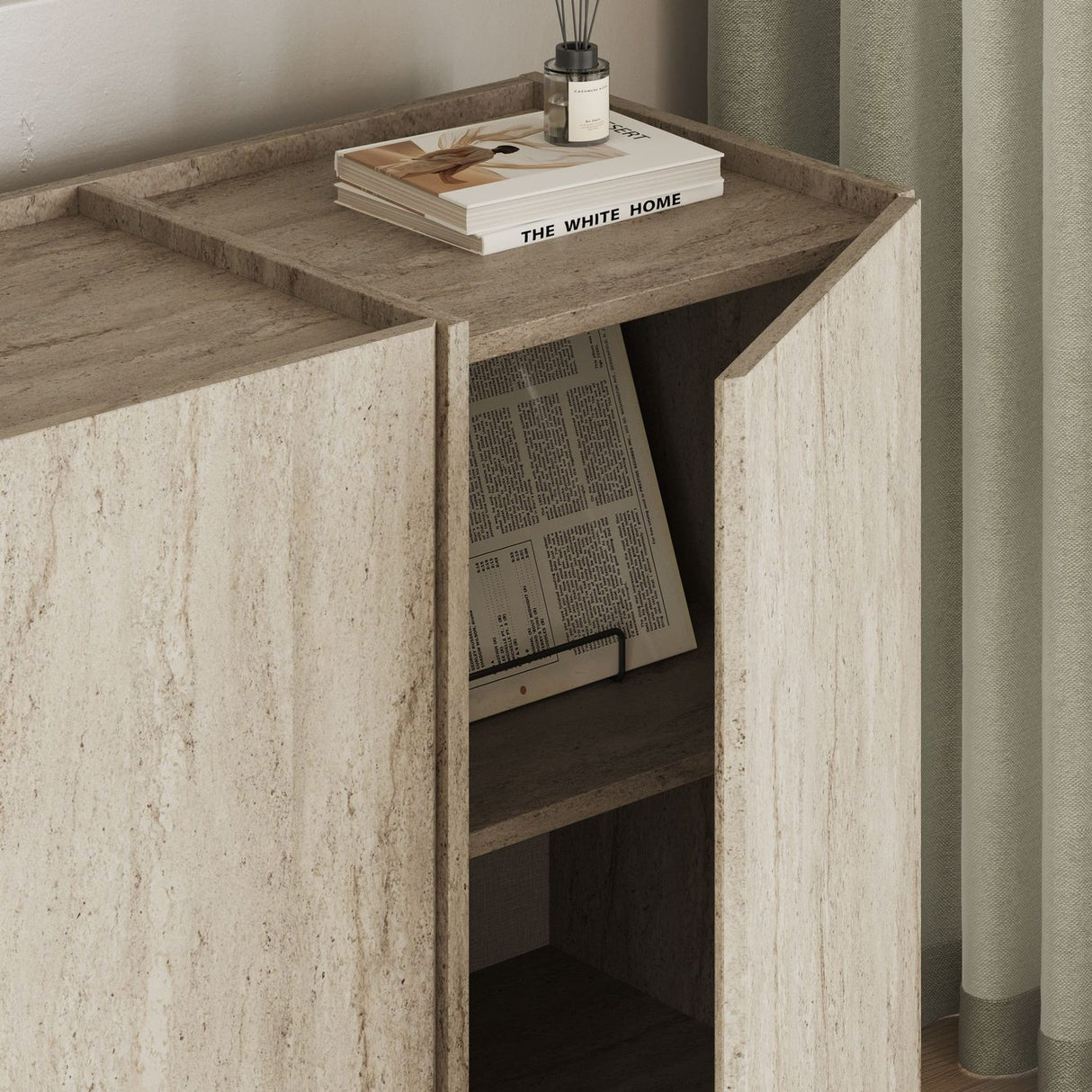 Dant Konsolbord Travertine
