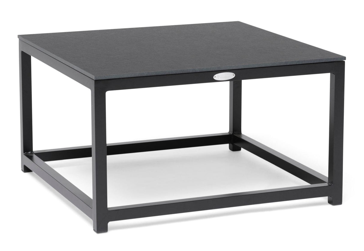 Jet Set Utesoffbord 70 x 70 cm Svart