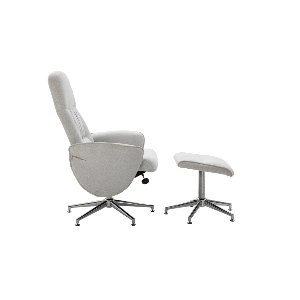 Rolf Fåtölj recliner Krom