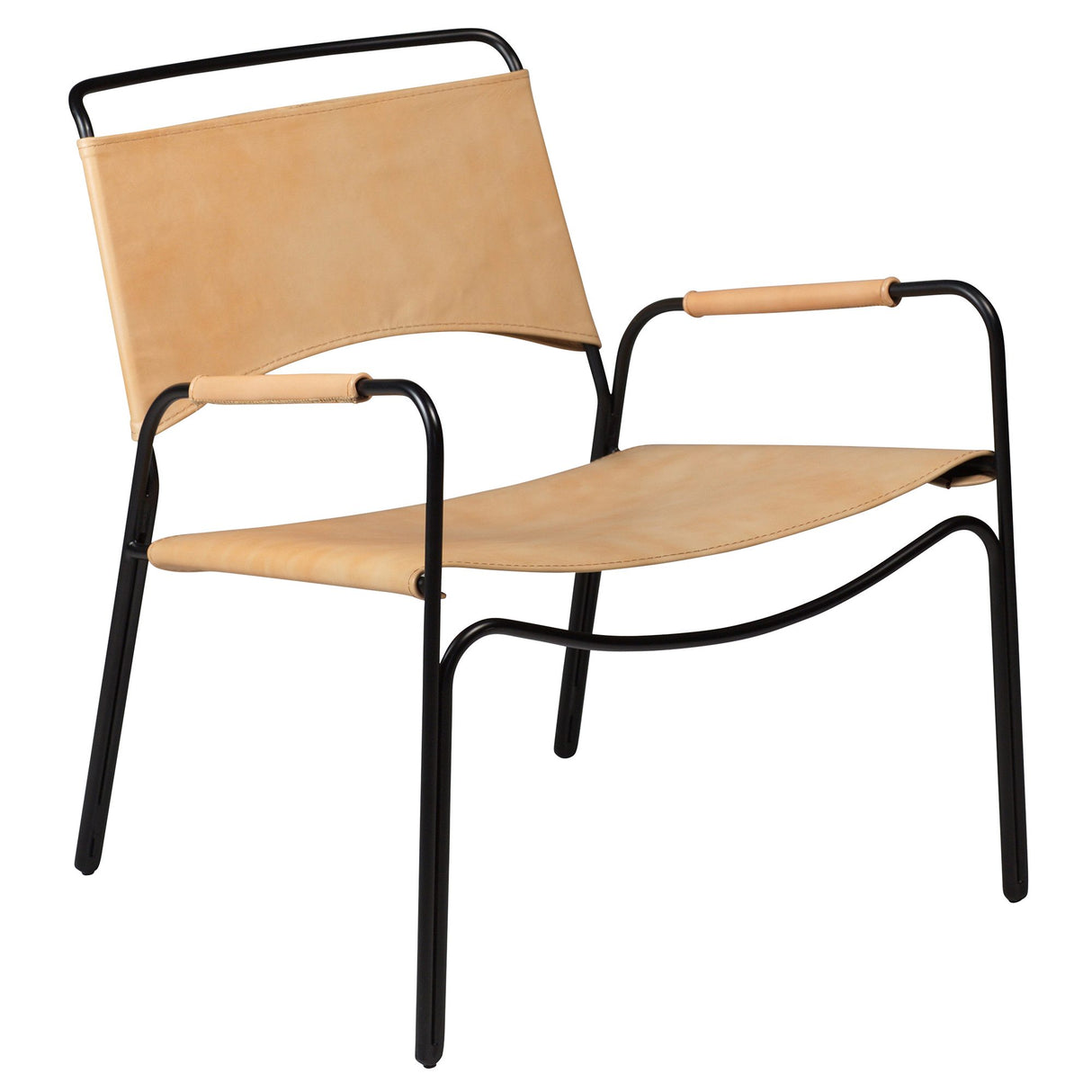 Paz Loungefåtölj Tan