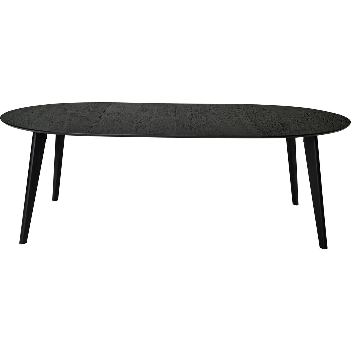 Sagene Matbord Svartlackad Ekfaner, 130 cm