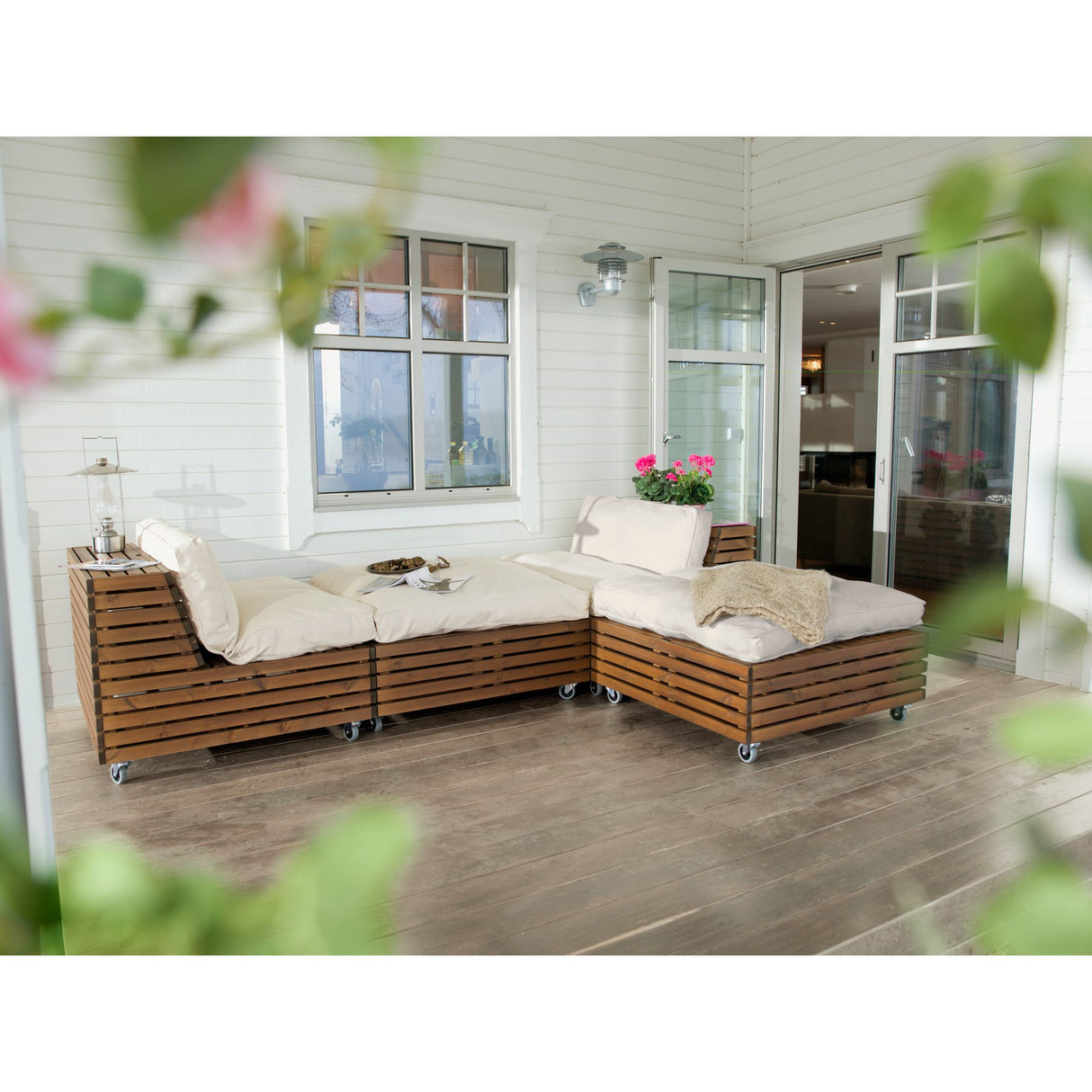 Bara Vara Utefåtölj Brun