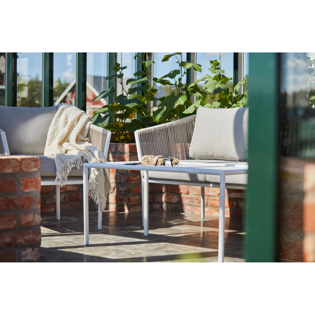 Lersund Soffgrupp Vit/Beige