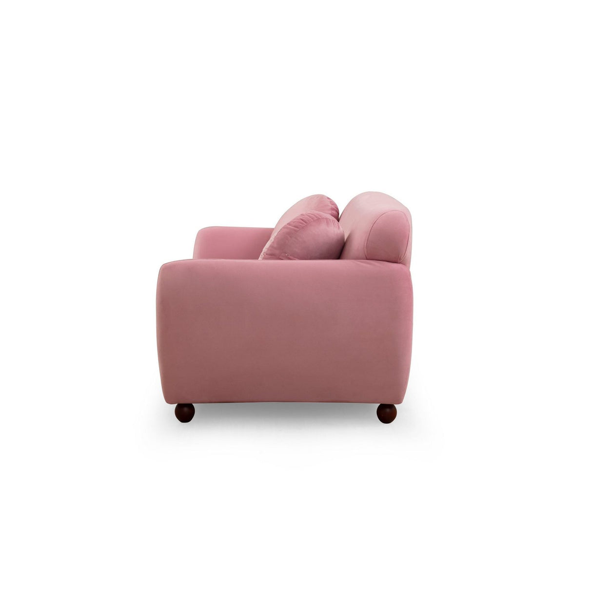 Bergen (223 x 83 x 86 cm) 3-sitssoffa Dammig rosa