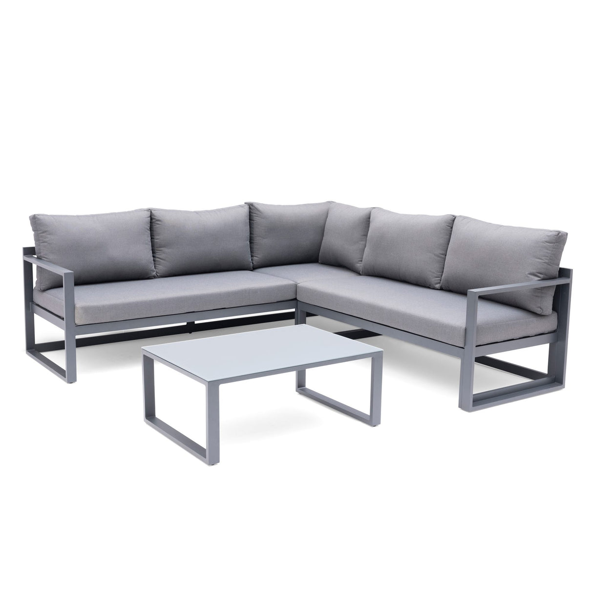 Lundamo Loungegrupp Grå
