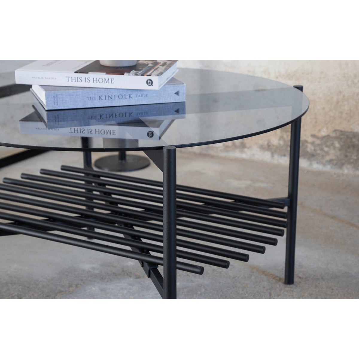 Von Staf Soffbord Black, ⌀80