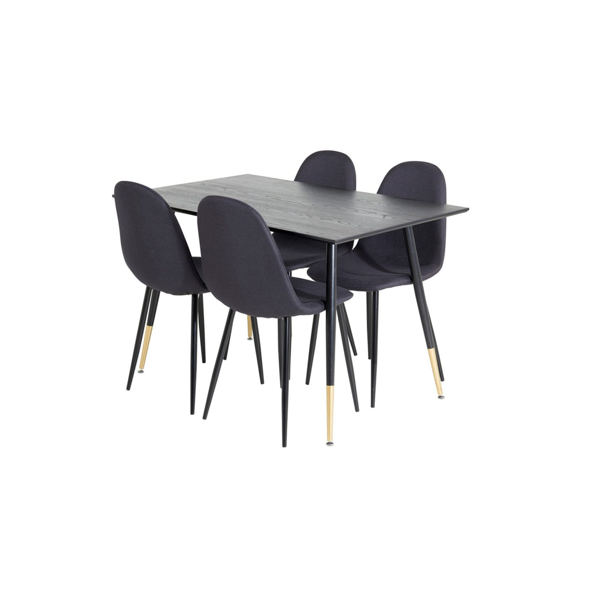 Dipp Rektangulärt matbord Svart, 120 x 85
