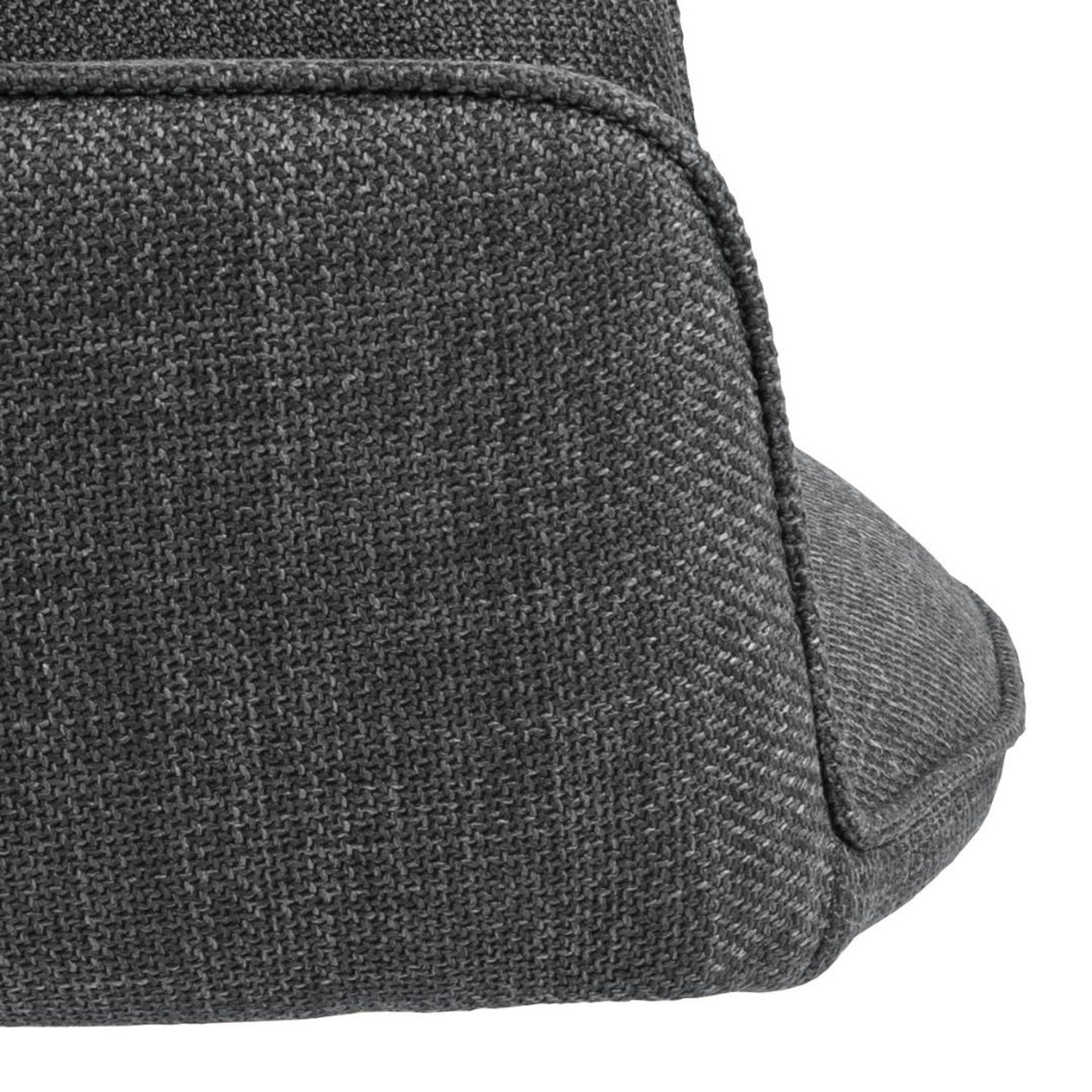 Bayonne Karmstol Basel tyg Mörkgrå