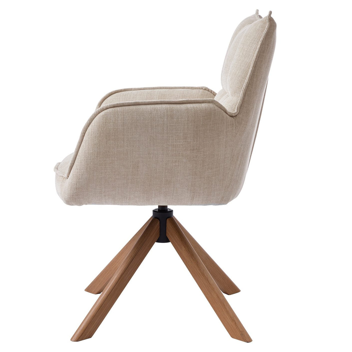 Strada Stol Beige, Massiv ek