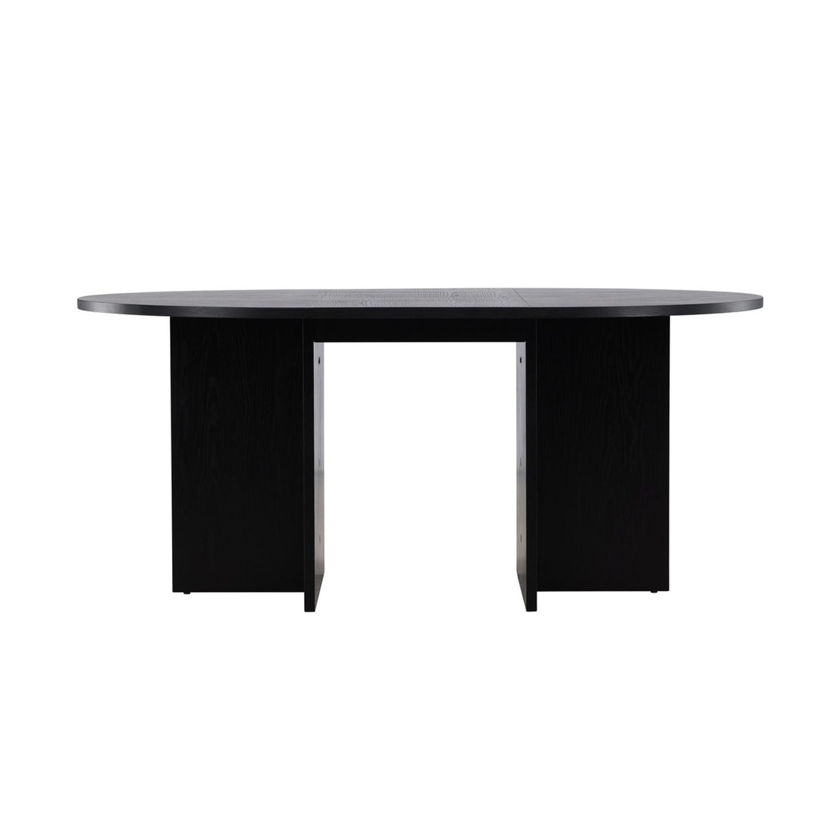 Strada Rektangulärt matbord Svart, MDF, ⌀120