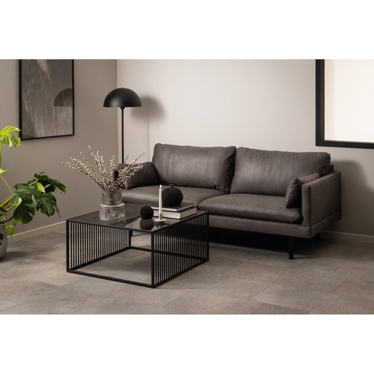 Auxerre Soffbord 80x80 cm Glas