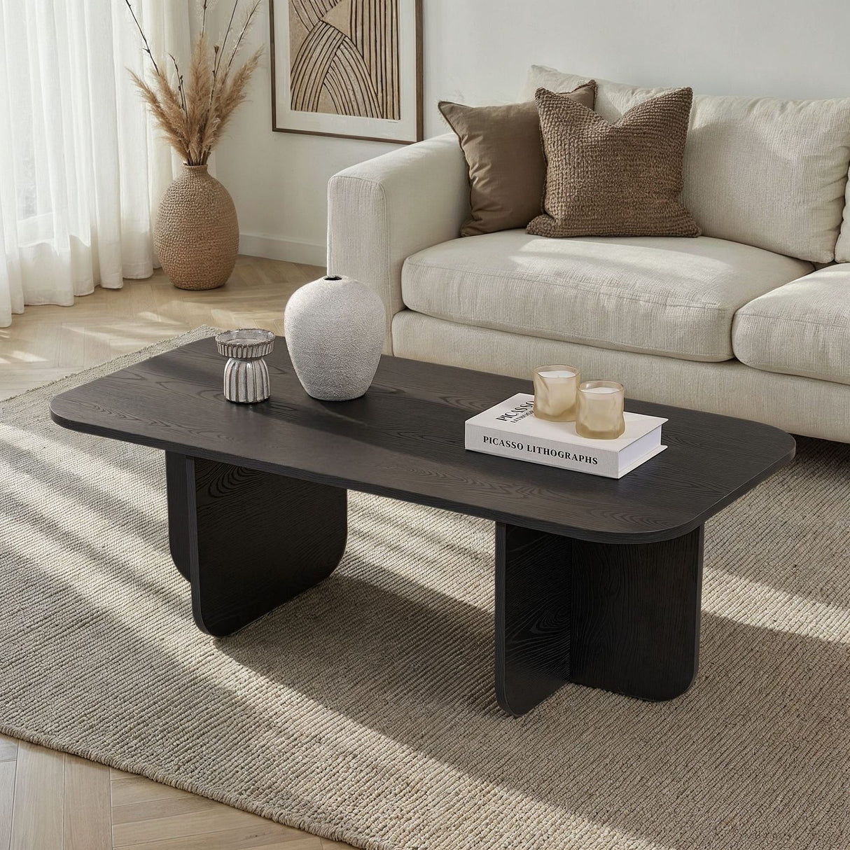 Artemis Soffbord Wood Black