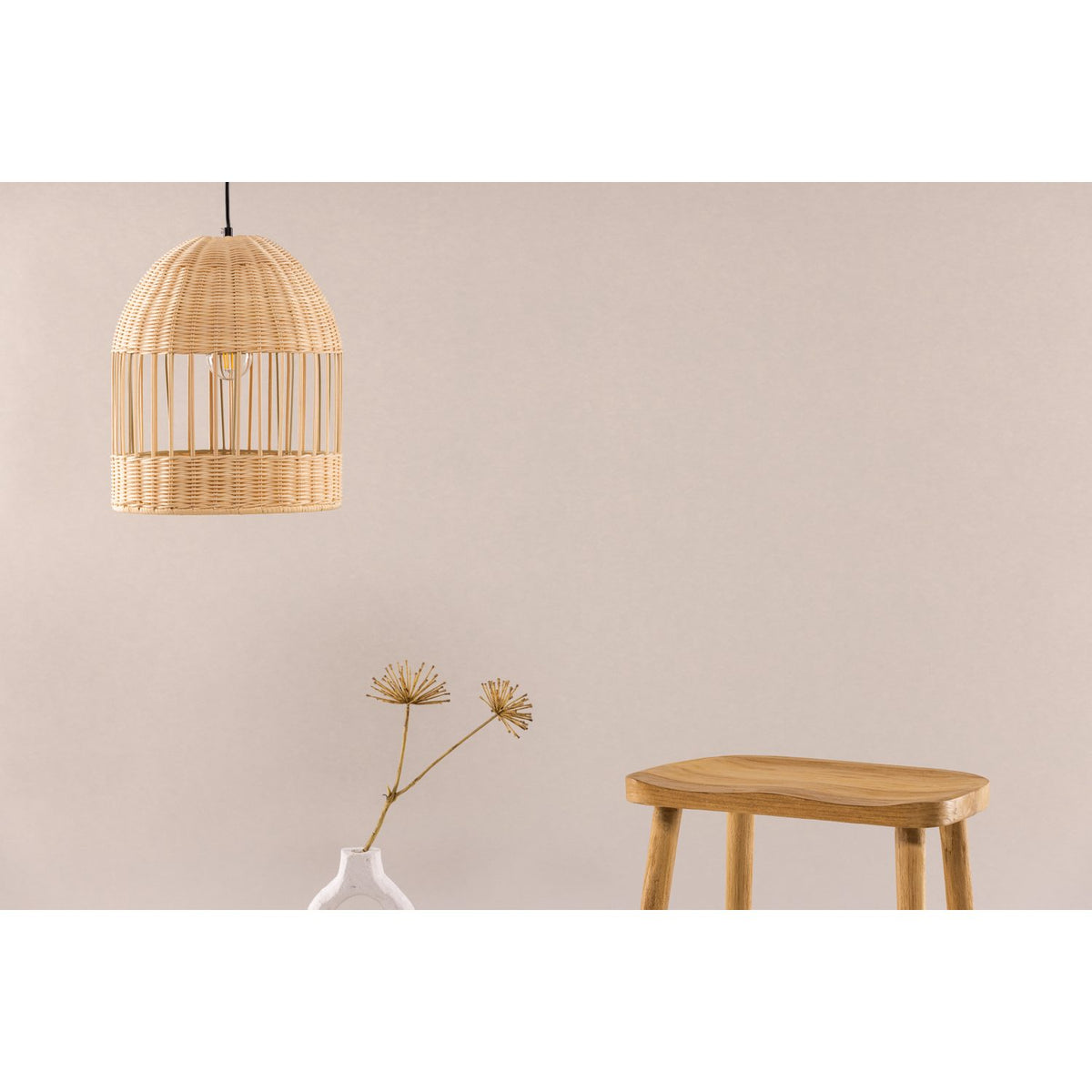 Alsbäck Taklampa Natur, 30x35