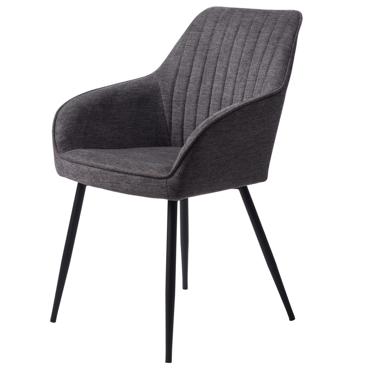 Cubo Stol Randig Mörkgrå