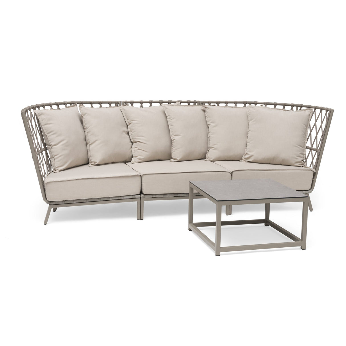 Jet Set Utesoffbord 70 x 70 cm Beige