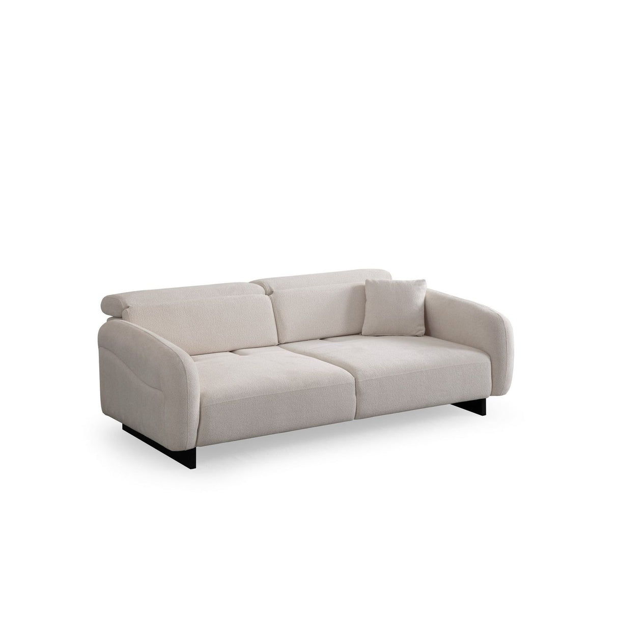 Caprice White (230 x 75 x 100 cm) 3-sitssoffa
