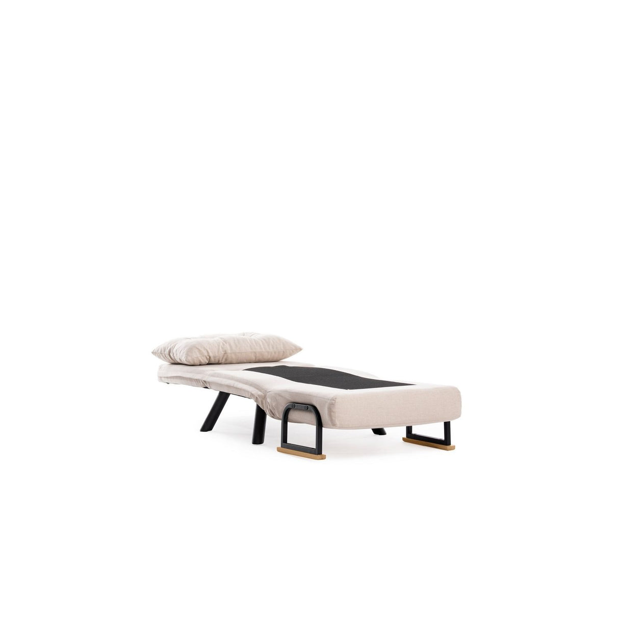Tarawa v2 Enkel (26 x 120 x 60 cm) Creme 1-sits bäddsoffa