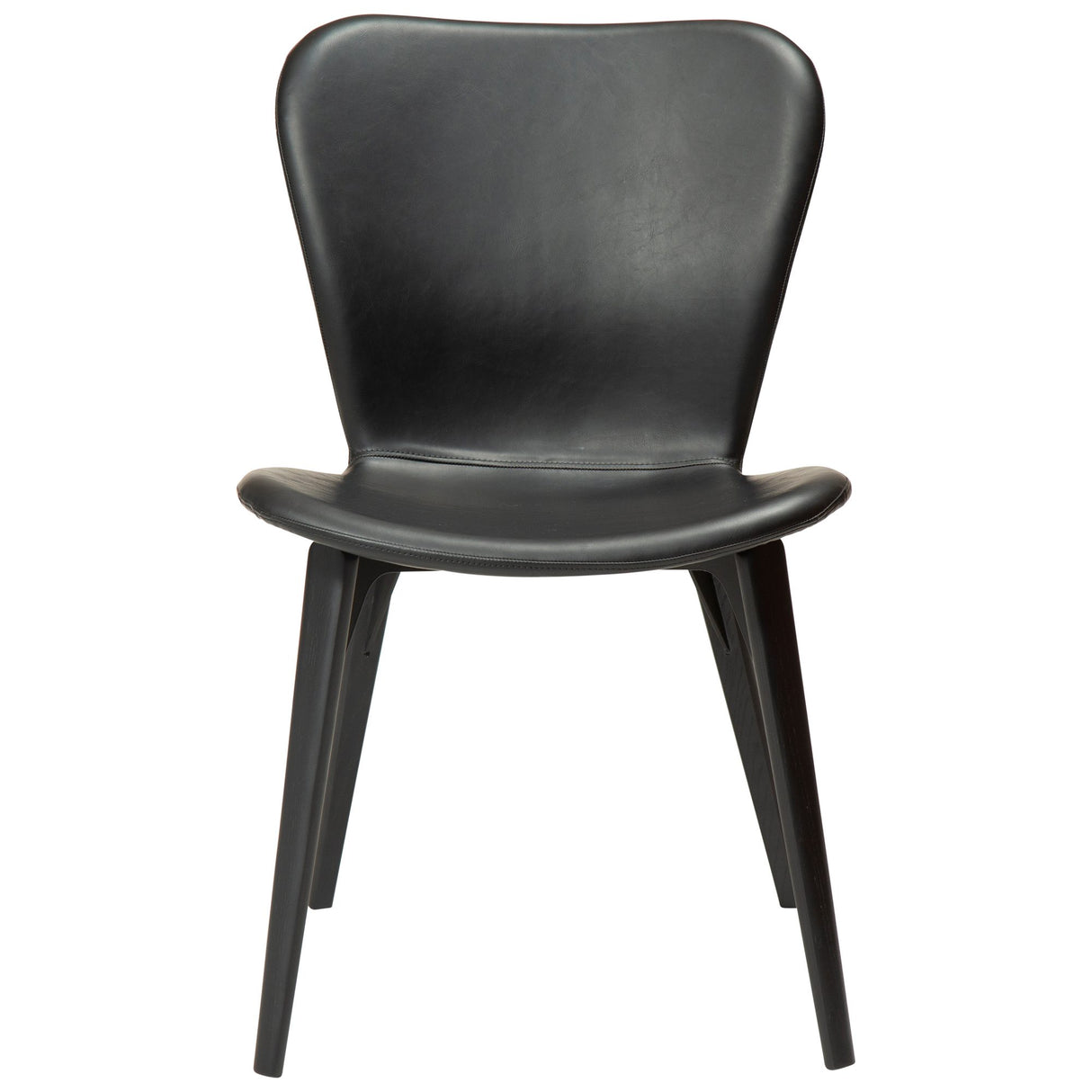 Paragon Stol Vintage Black Art.Leather, Black Ash