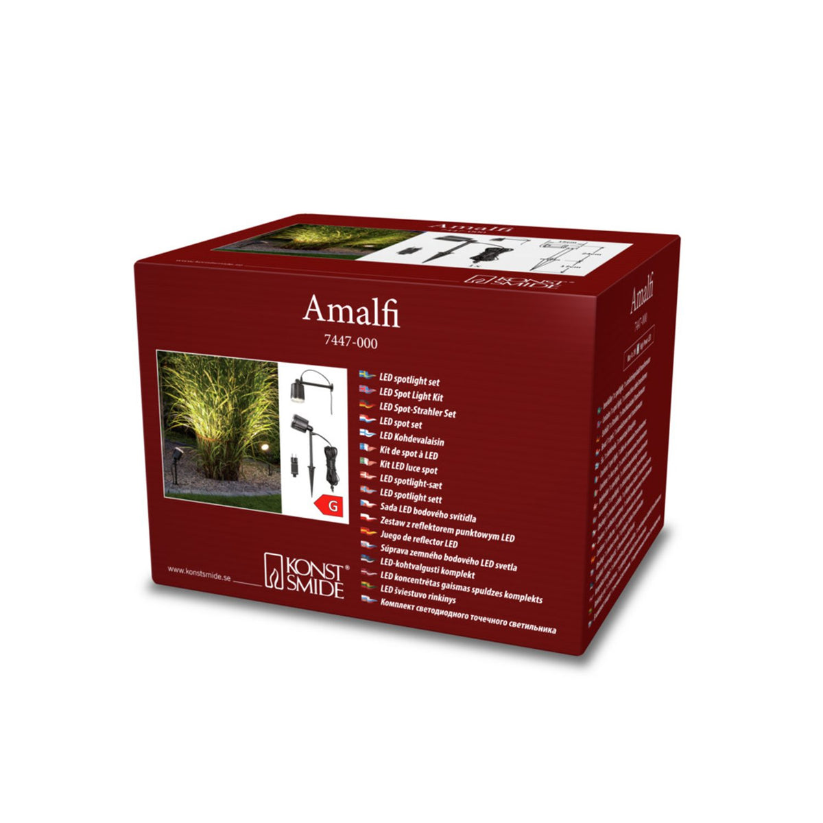 Amalfi High Power LED 4x1W Spotlight Ute
