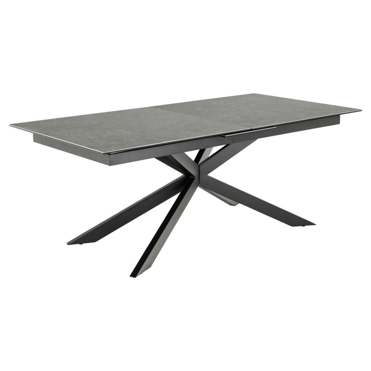 Armand Matbord 100x200-240 cm Svart Fairbanks