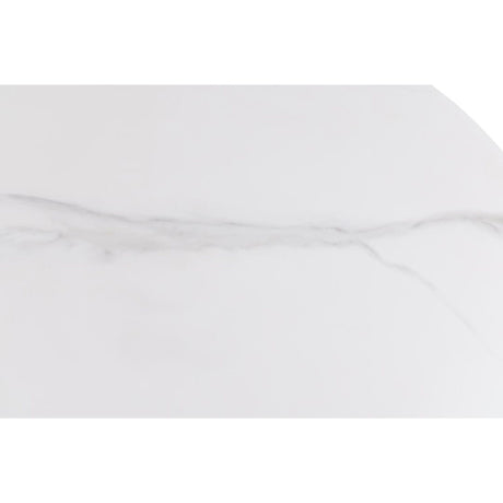 Rennes Matbord Rund 90 cm Vit Unico