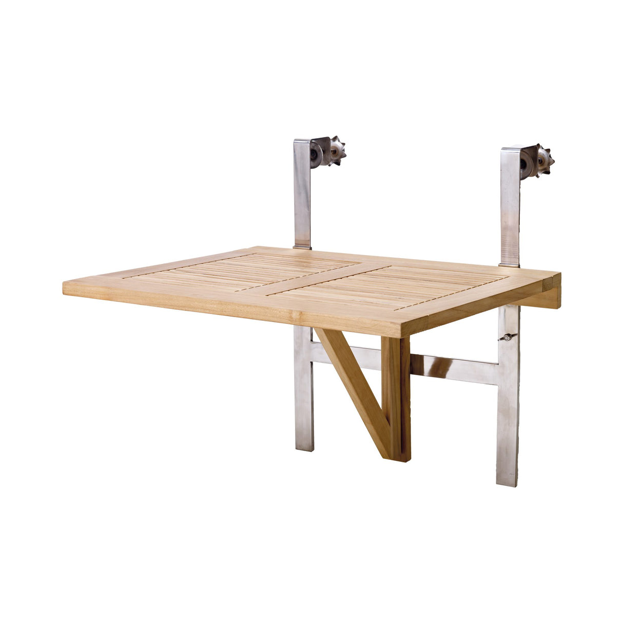 Balkongbord 65x51 cm Teak