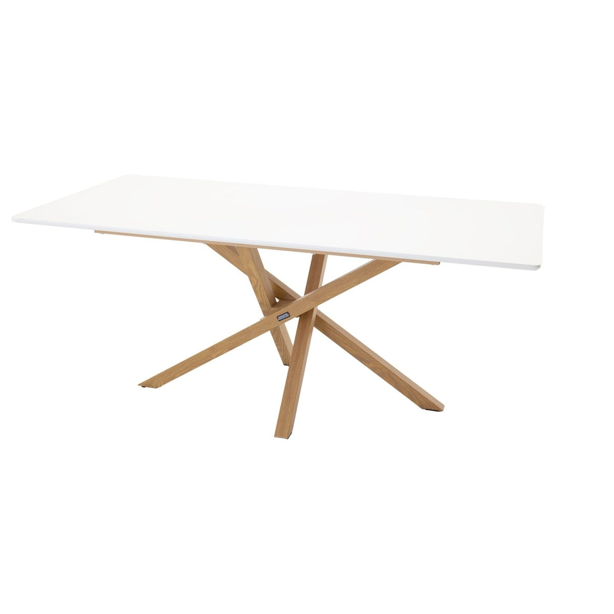 Piazza Rektangulärt matbord Vit, 180 x 90, Rektangulär
