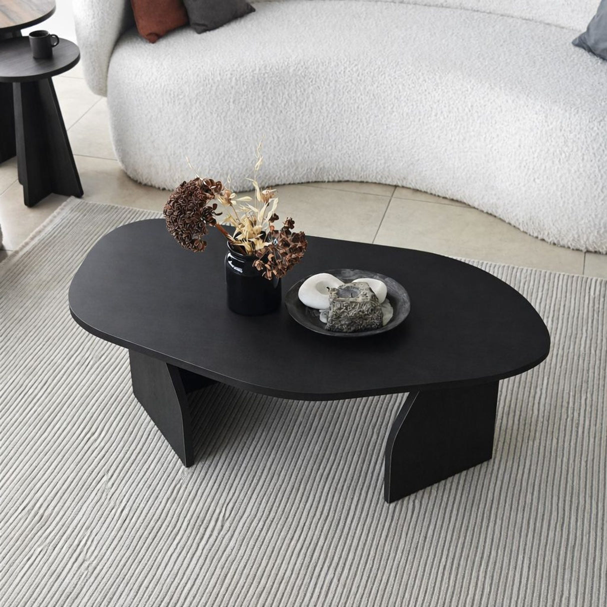 Nova (100 x 35 x 60 cm) Soffbord Svart