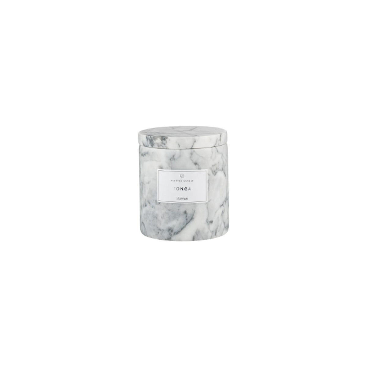 Frabli marmor 8 cm Doftljus Sharkskin / Tonga