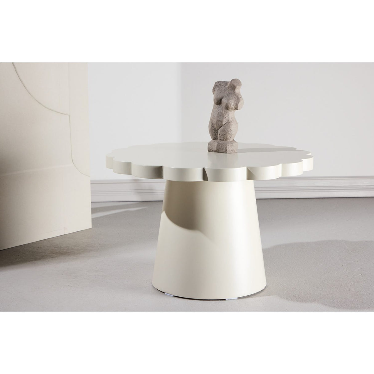 Krull Soffbord Beige