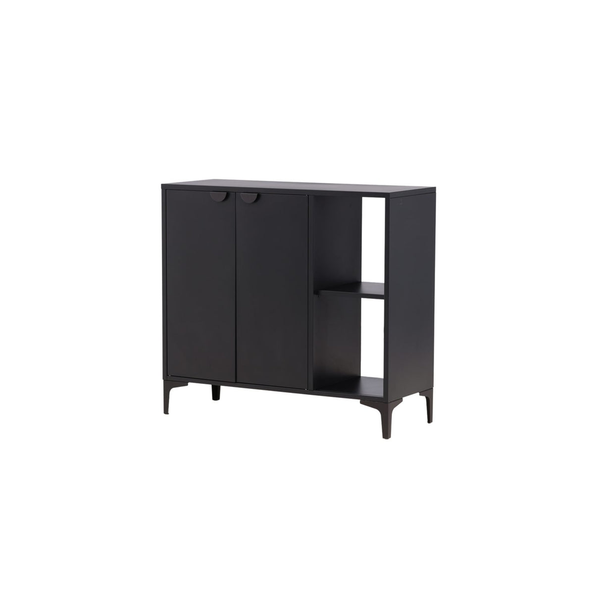 Piring Skåp Svart, 42 x 100 x 110