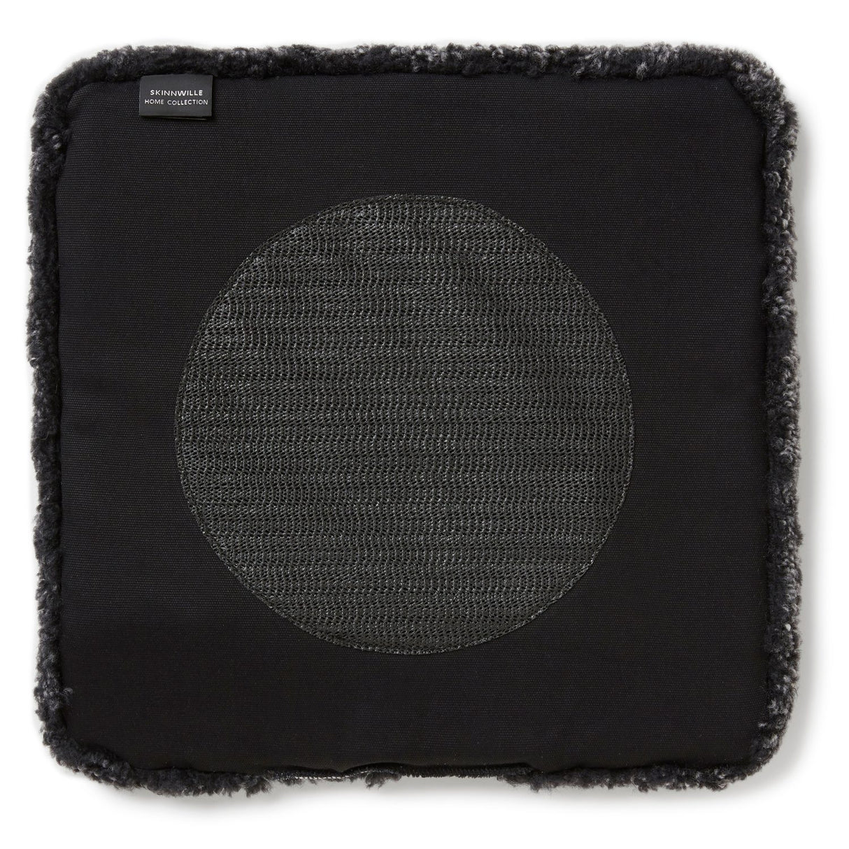 Curly 40x40 cm Sittdyna Dark Grey